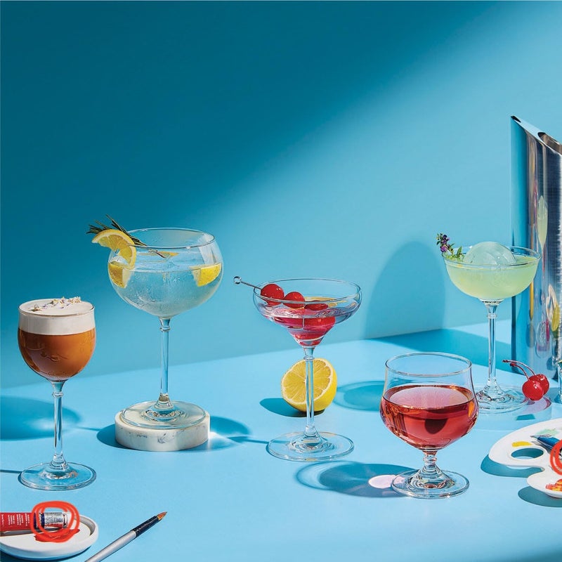 Ocean The Palette Martini Glass - 220ml (Set of 6) - Elegant Stemware for Classic & Modern Cocktails - Image 5